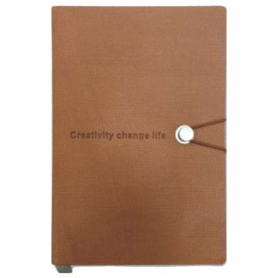 A-5 Note Book (Button Elastic) - 052