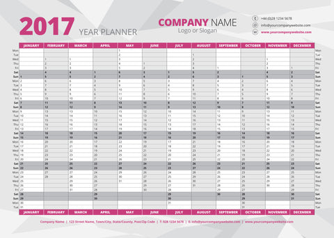2017 Year Planner - 102